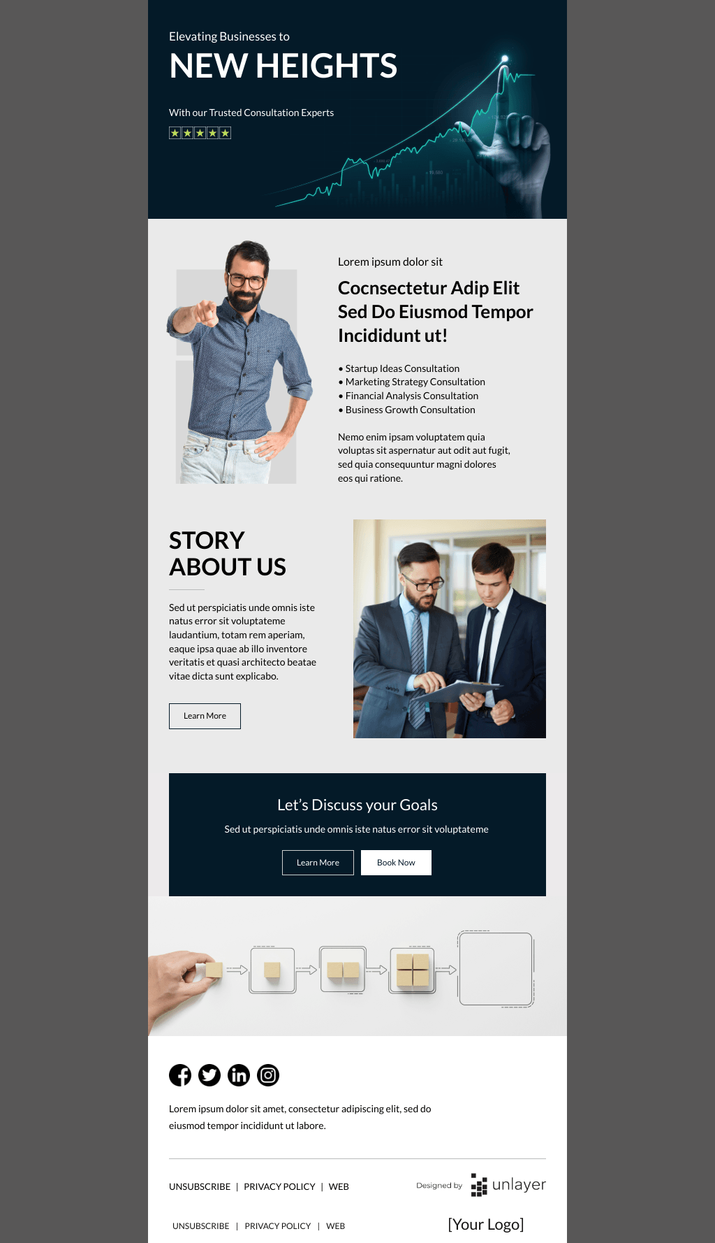 Laravel Mail Template - Business Consultation