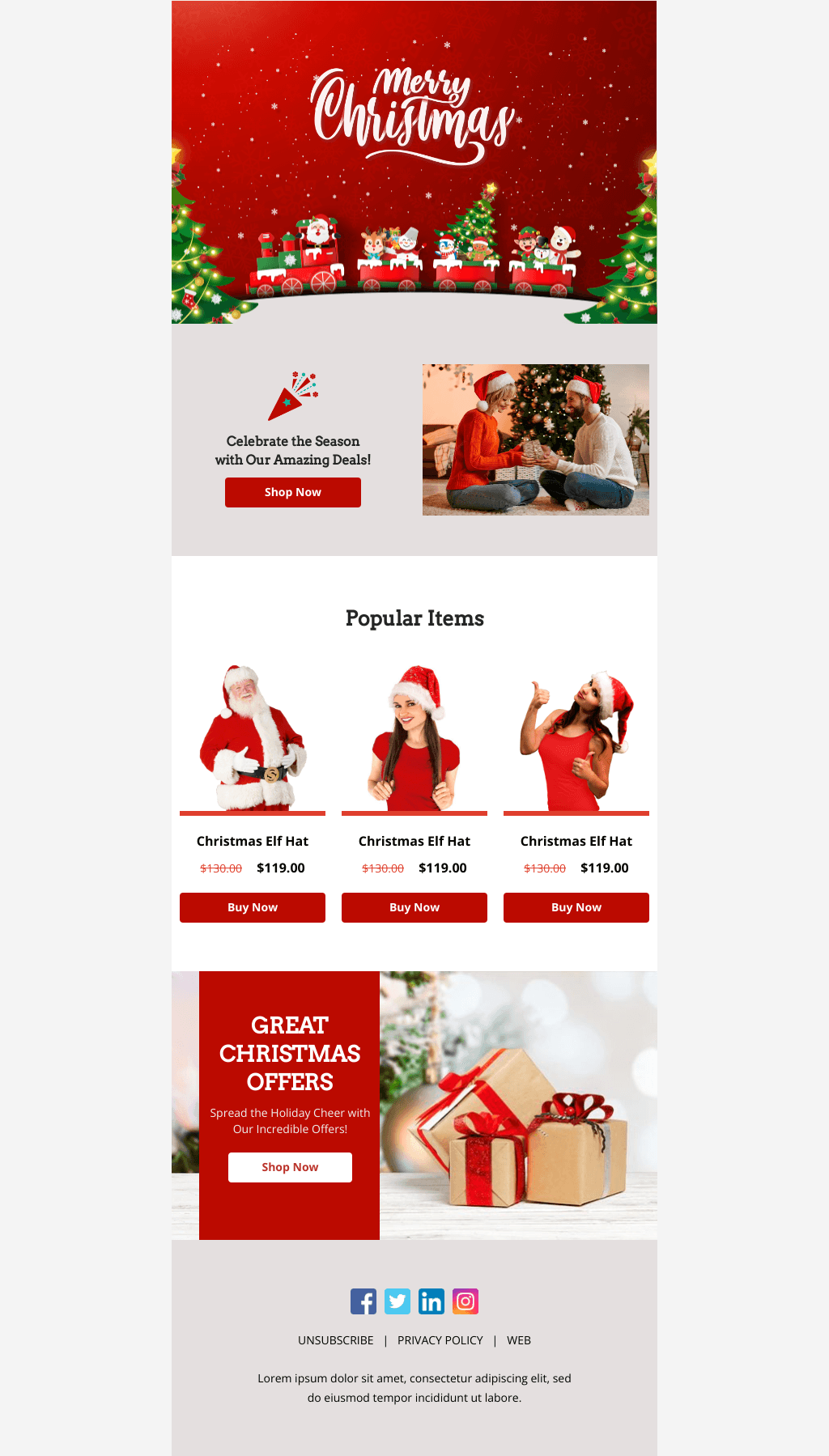 Laravel Mail Template - Elf Day