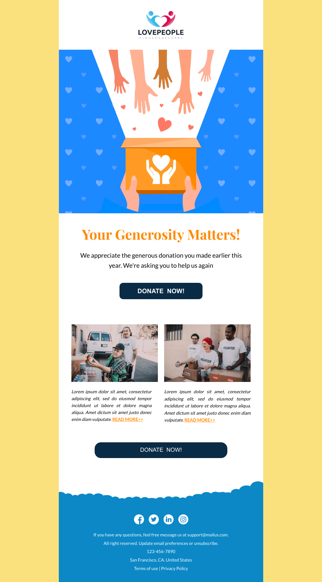 Fundraising Re-Engagement Campaign