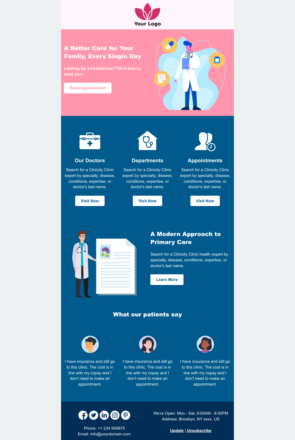 Laravel Mail Template - Health & Medical Care