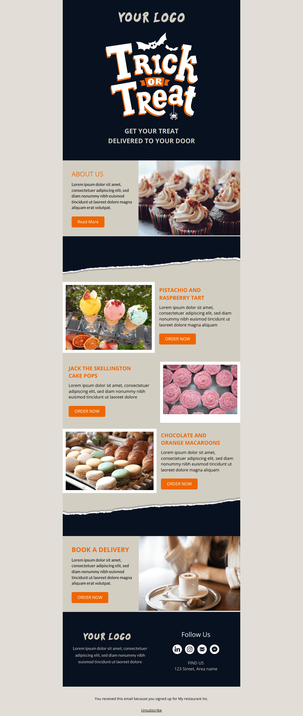 Laravel Mail Template - Tricks or Treats!