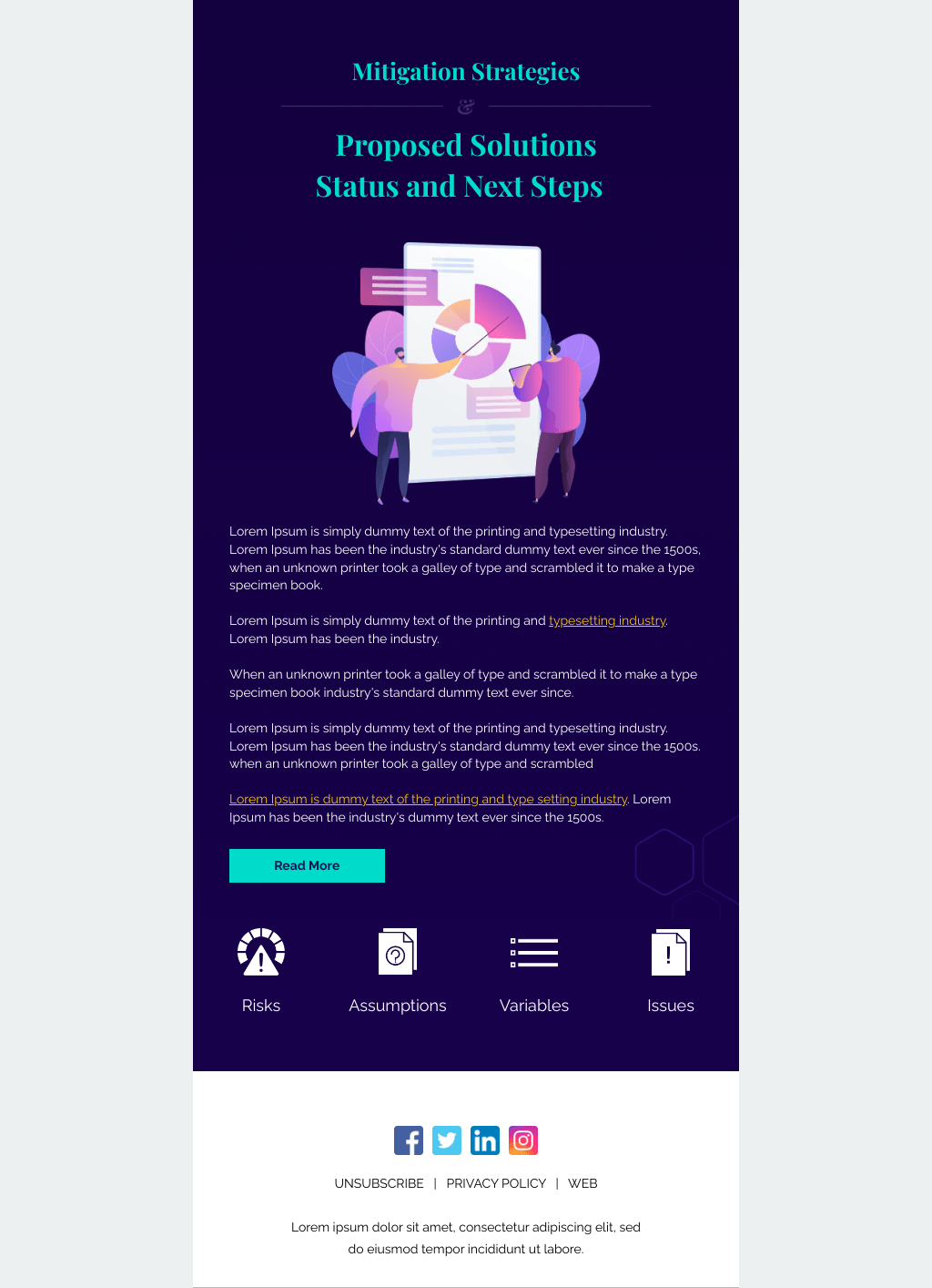Laravel Mail Template - Project Status Report
